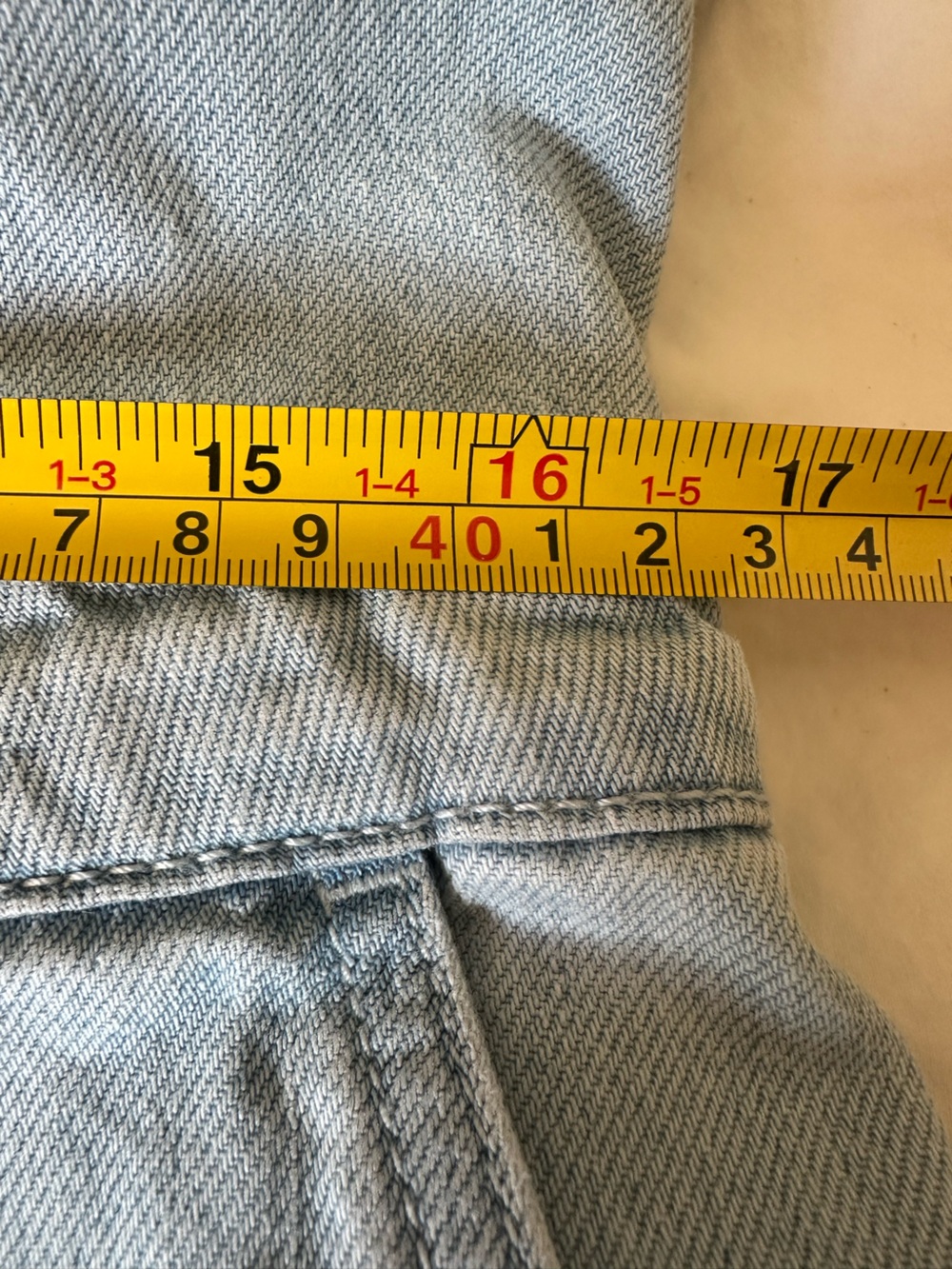 Universal Thread Light Wash Denim Halter Maxi Dress Open Back Pockets Size 12 - Picture 10 of 12